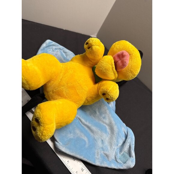 Disney Babies Pluto Plush Toy With Blanket & Bone Stuffed Animal 11" Vintage Col - Picture 9 of 13